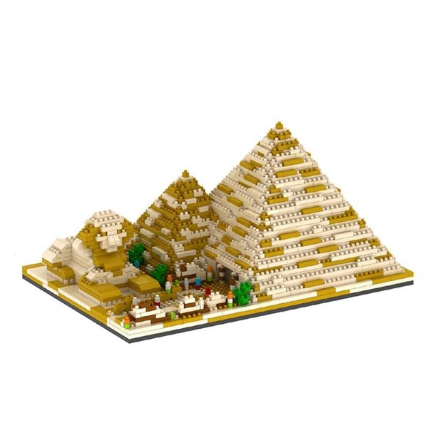 Wl Toys WL Toys YZ059 The Giza Pyramids in Egypt Micro Blocks Set YZ059
